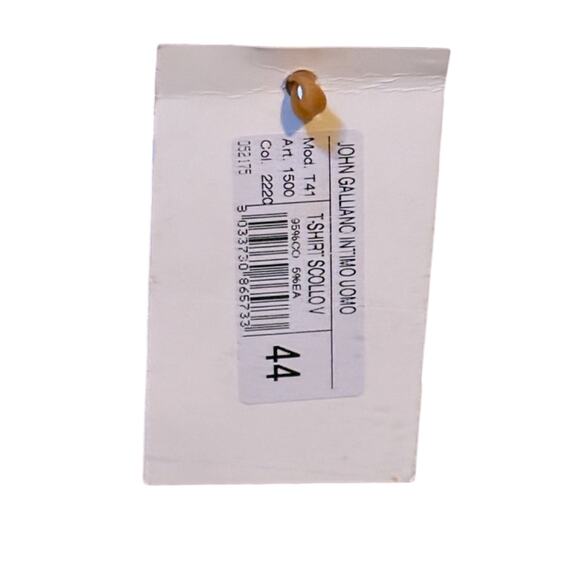 John Galliano, authentic newspaper print xxs Tee - Picture 6 of 6